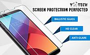 LG G6 Screen Protector, Yootech [2-Pack] LG G6 Tempered Glass Screen Protector [ANTI-SCRATCH] [BUBBLE-FREE][ULTRA-CLE...