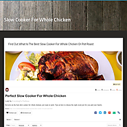 Slow Cooker For Whole Chicken