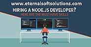 Hire Node.JS Developer in India at Eternal Web