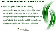 Best Herbal Remedies For Achy And Stiff Hips That Are Effective