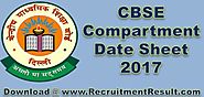 Latest CBSE Compartment Date Sheet 2017|Download Class 10th/12th Back Exams Schedule