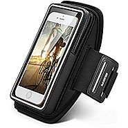 Sports Armband, ESR Universal Water Resistant Exercise Armband Running Pouch Touch fit up to 5” Phone Apple iPhone 7/...