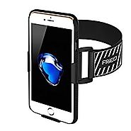 iPhone 7 Armband, FRiEQ Armband for Apple iPhone 7 - Lightweight & Fully Adjustable - Ideal for Workout, Hiking, Jogg...
