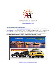 Car rental provider in udaipur - PdfSR.com