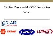 Get Best Commercial HVAC Installation Service
