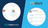Salesmate CRM Integration with Slack