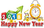 Happy New Year Clipart 2018 - Happy New Year 2018 Clipart Images, Pictures & Photos