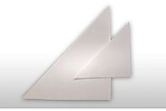 170 x 170mm Triangular Self-Adhesive Cards