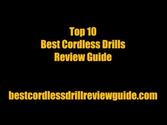 Top 10 Best Cordless Drill Review Guide