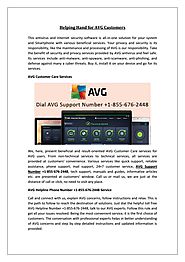 Avg Support Phone Number +1-855-676-2448