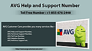 AVG Help and Support Number +1-855-676-2448