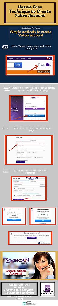 Call @+1-877-618-6887 (USA) to fix Issue in creating Yahoo account