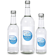 Promotional Bottled Water Glass in UK