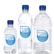 Plastic Promotional Custom Bottled Water
