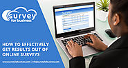 Online Survey software, easy survey creator for business organization