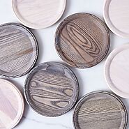 Crafted Wooden Plates