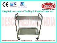 Hospital Instrument Trolleys Manufacturers India