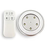 CMB Tap Lights , Wireless Remote control puck light Dimmable lamp with Touch-Activated Sensor for Storage Room and Ca...