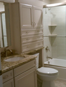 Over Toilet Storage Design Ideas, Pictures, Remodel, and Decor
