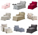 CHAISE LOUNGE SLIPCOVERS INDOOR