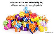 Celebrate Rakhi and Friendship day by sending gifts using our online gifts shopping deals and offers and save the mon...