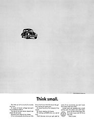 Volkswagen "Think Small"