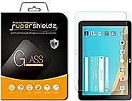 LG G Pad X 10.1 Tempered Glass Screen Protector, Supershieldz Ballistics Glass 0.3mm 9H Hardness Anti-Scratch, Anti-F...