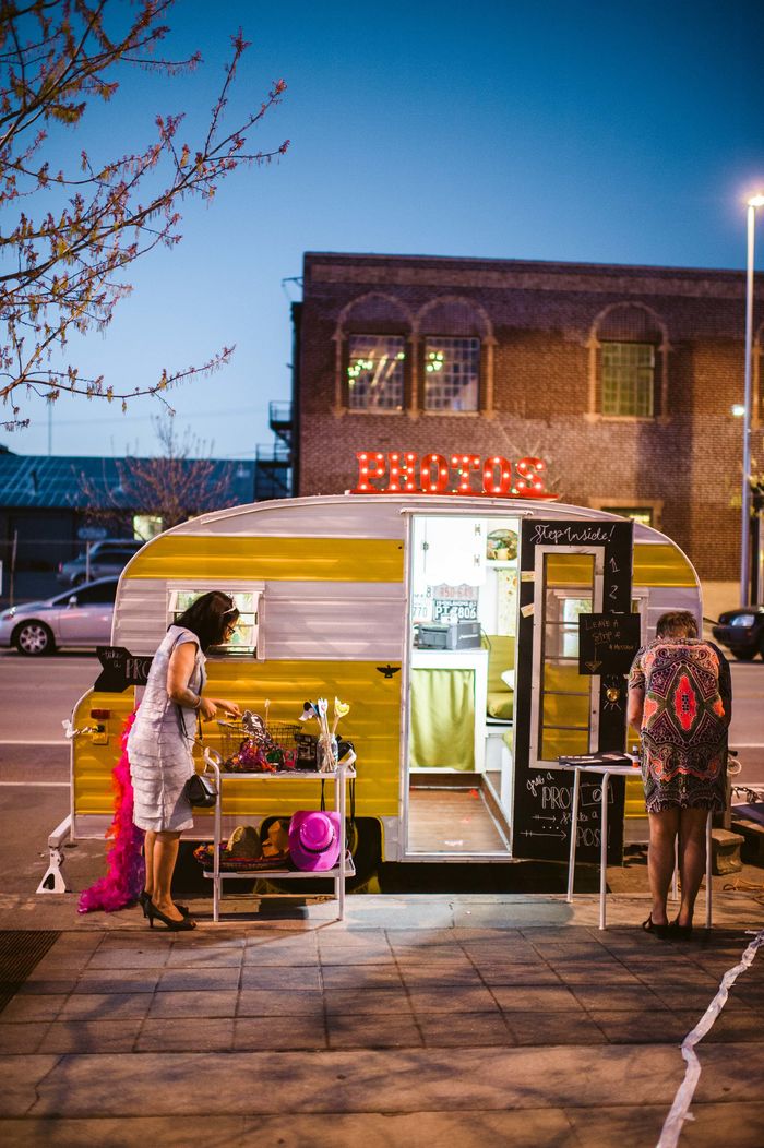 Vintage Camper Photo Booths 10 Adorable Booths for Rent