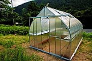 9x14 6-MM Twin-wall Polycarbonate Greenhouse, ClimaPod Virtue Complete kit