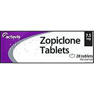 Get Rid Of Insomnia By Zopiclone Tablets