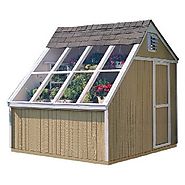 Handy Home Products Phoenix Solar Shed with Floor, 10 by 8-Feet