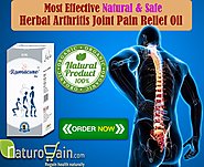 Herbal Anti-Inflammatory Oil for Joint Pain, Stiffness and Swelling
