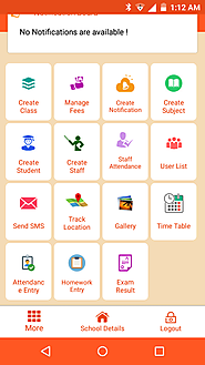 School management android application