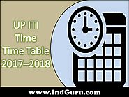 UP ITI Time Table