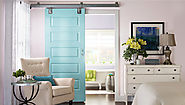 Use sliding doors for easy and comfortable access