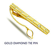 Diamond Tie Pins that Improve Your Personality