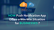 A push notification does a lot of job; including but not limited to increase targeted traffic, help you gain insights...