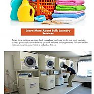 Bulk Laundry Services in USA