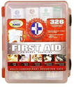 First Aid Kit With Hard Case- 326 pcs- First Aid Complete Care Kit - Exceeds OSHA & ANSI Guidelines - Ideal for the W...