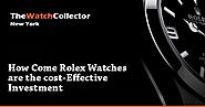 Rolex Submariner Watches and Audemars Piguet Watches: How Come Rolex Watches are the cost-Effective Investment?