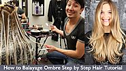 How to Balayage Ombre Step by Step Hair Painting