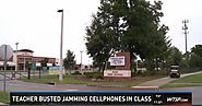 Teacher suspended after using cellphone jammer in class