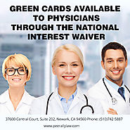 Green Cards Available to Physicians Through the National Interest Waiver