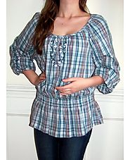 Charming Summery Plus Size Top at Discounted Price