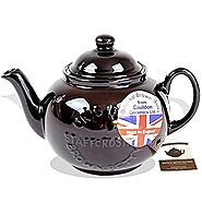 Classic Brown Betty Teapot with Logo