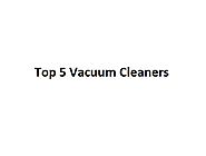 Best Vacuum Cleaners 2016