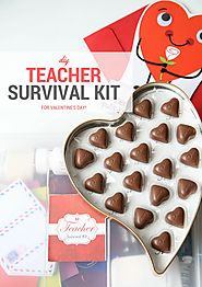 DIY Teacher Survival Kit Gift (FREE Printable!)