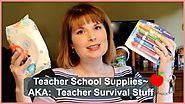 🍎Teacher School Supplies~AKA Teacher Survival Stuff