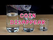 Disappear A Coin Using A Glass of Water | Fun Brains
