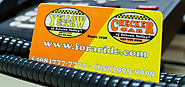 TAXI CAB GIFT CARDS - Yellow Checker Cab